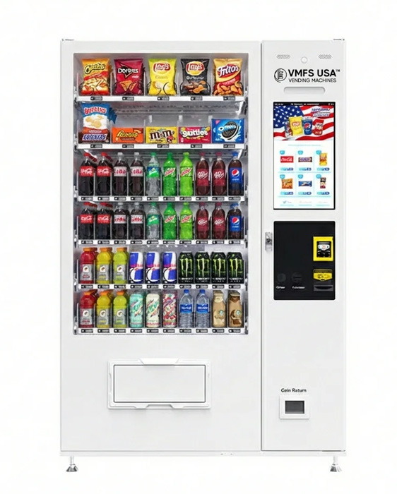 Beverage-focused vending machine